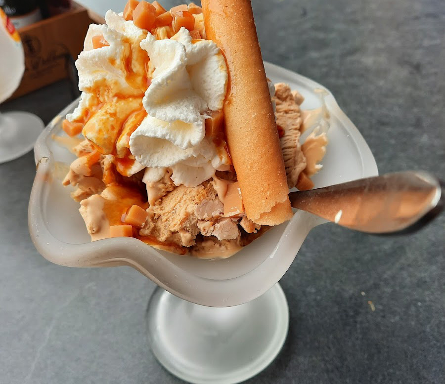 Lekkere sorbert van Brasserie de Aanleg in Vroomshoop